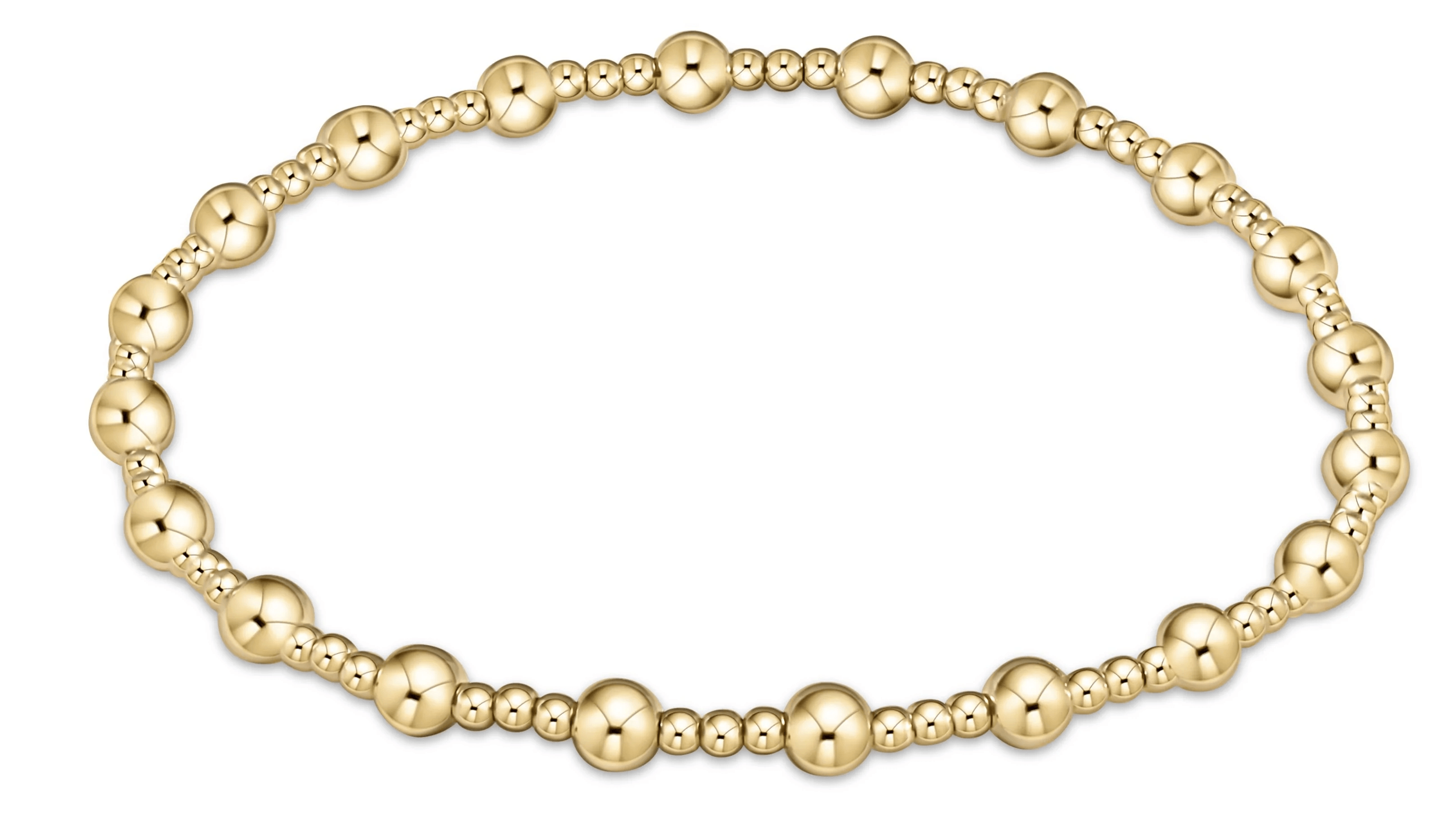 Golden Echo - Zlatna narukvica sa kuglicama