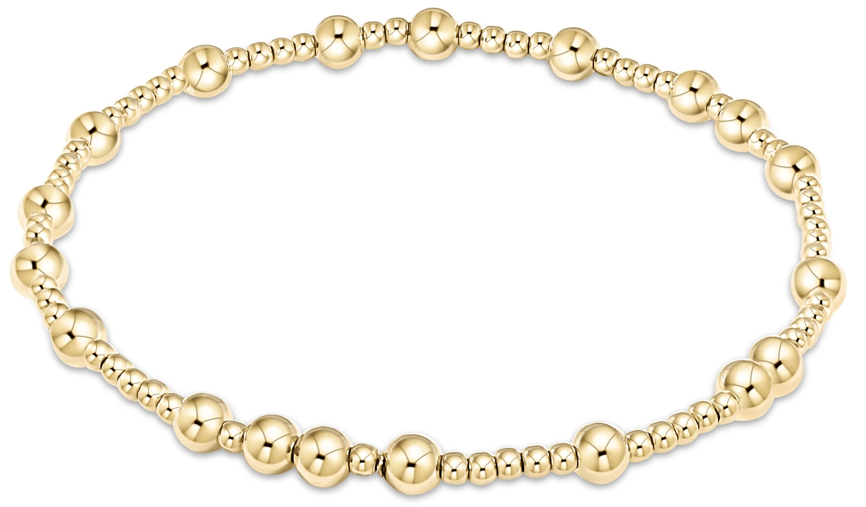 Golden Rhythm - Zlatna narukvica sa kuglicama