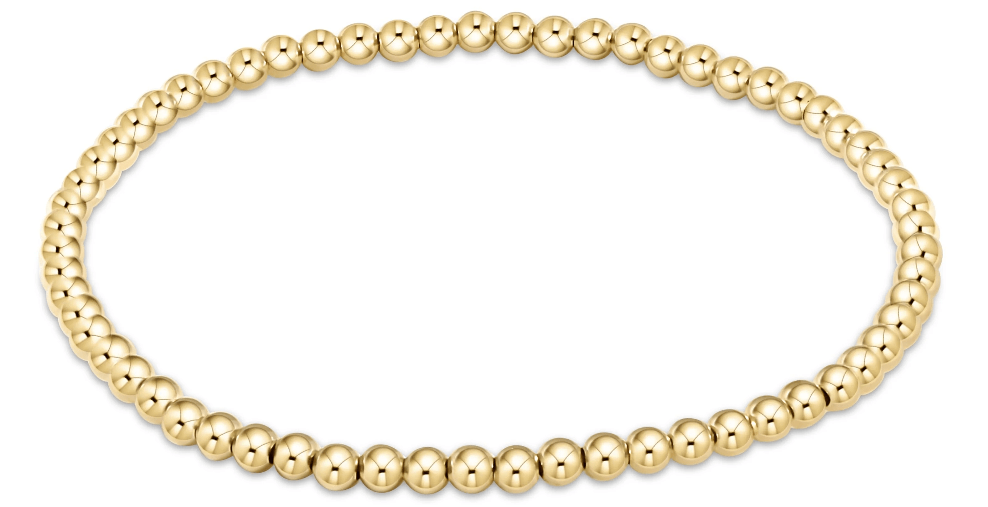 Golden Still - Zlatna narukvica sa kuglicama